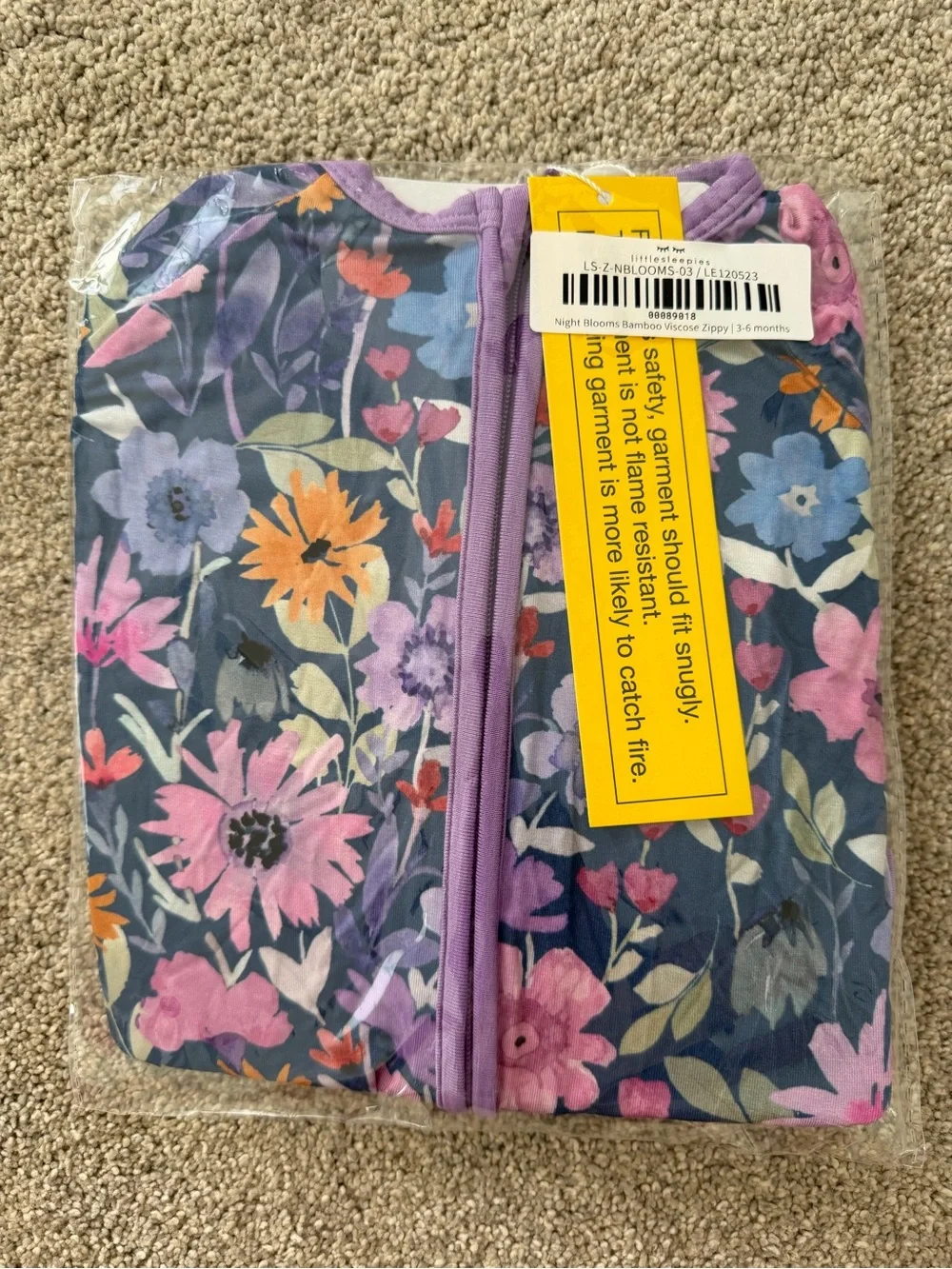Little Sleepies “Night Blooms”